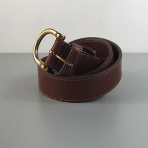 Eddie Bauer Genuine Leather Brown belt Sz M